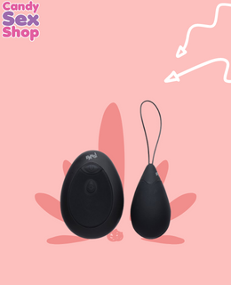 77.  Bang! 10x Vibrating Silicone Egg With Remote Control   Black (ja6077) (2)