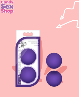 84. Beginner Kegel Balls   Purple (ja7540)