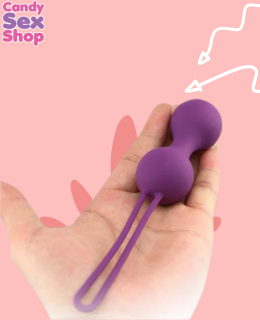 85. Geisha Lastic Kegel Balls   Purple (ja7541) (3)