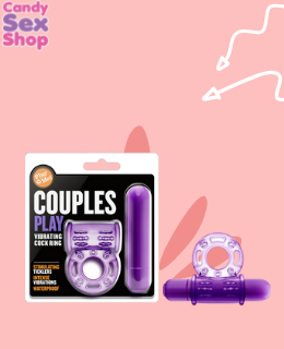 178. Play With Me   Couples Play   Vibrating Cock Ring – Purple (ja5861)