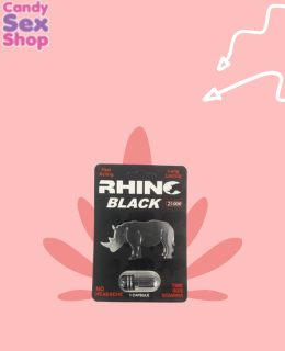 64. Rhino Black 1 Cap