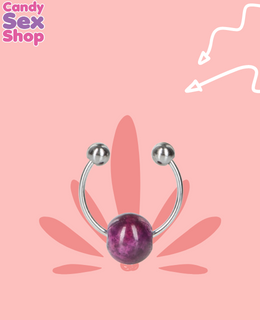 73.  Purple Chain Nipple Clamps (ja6550) (4)
