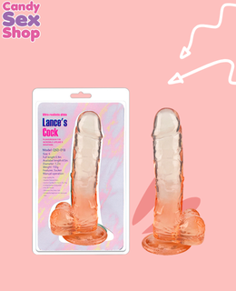 251. Lance´s Cock Jelly Dildo Grande – Rojo (ja7912)