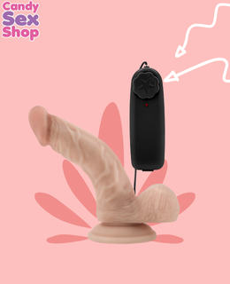 299. Dr. Skin   Ken   Blush 6.5 Vibrating Suction Cup (ja7500) (2)