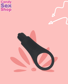 141.  Brush Cock Ring   Black (ja7180) (2)