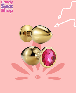 145.shine Gold Jeweled Plug Circulo Grande (ja7271) (3)