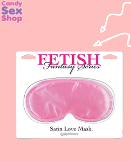 11.  F F Series Satin Love Mask Pink (ja5131)
