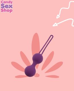 85. Geisha Lastic Kegel Balls   Purple (ja7541) (2)